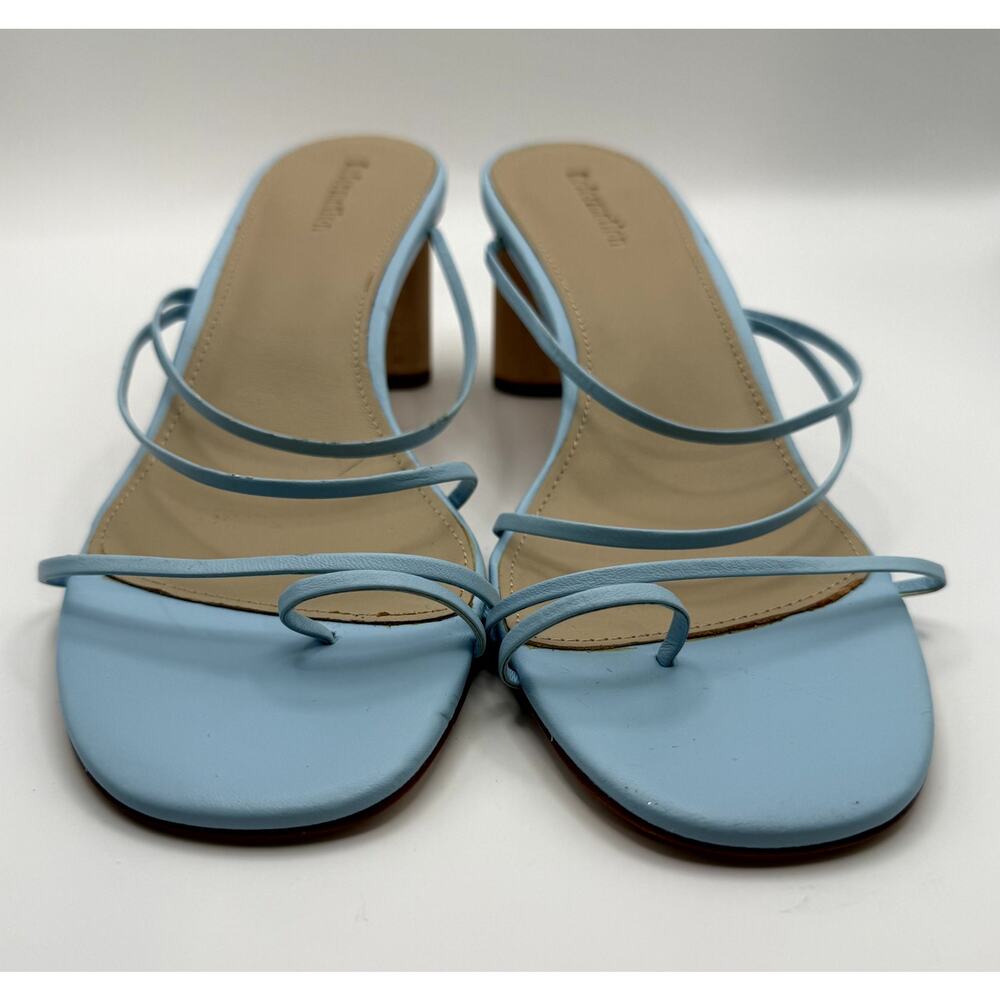 Reformation Rachel Heeled women powder blue strappy Sandals 8.5 - Picture 4 of 8